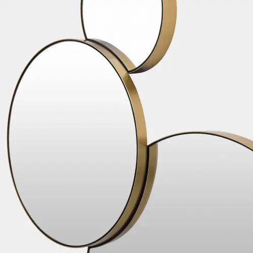 Molecular Mirror-3-Brass
