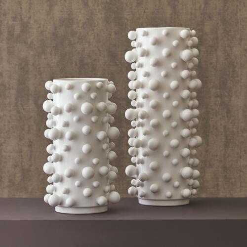 Molecule Vase-Matte White