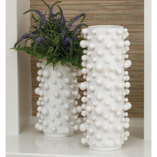 Molecule Vase-Matte White