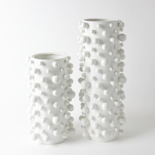 Molecule Vase-Matte White
