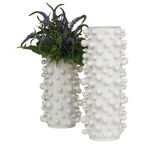 Molecule Vase-Matte White