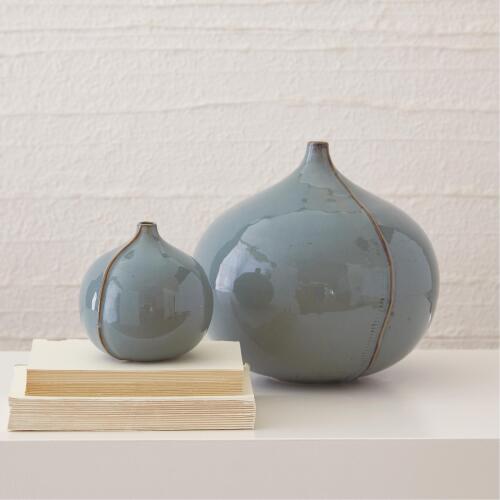 Ivette Vase-Blue