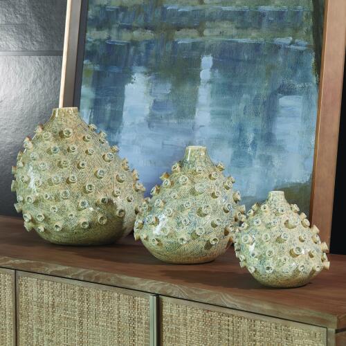 Sea Coral Vase-Blue/Green
