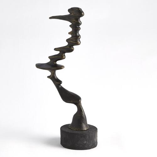 Wind Blown Sculpture-Bronze