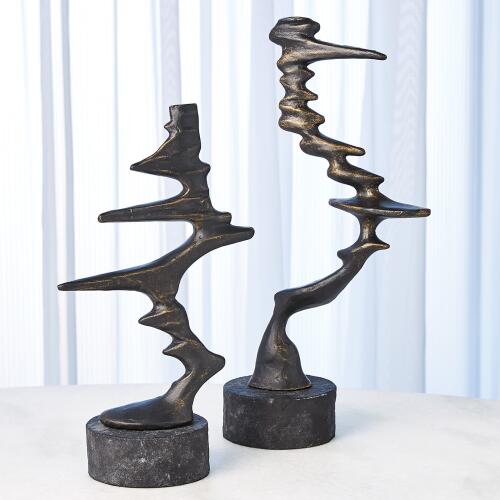 Wind Blown Sculpture-Bronze
