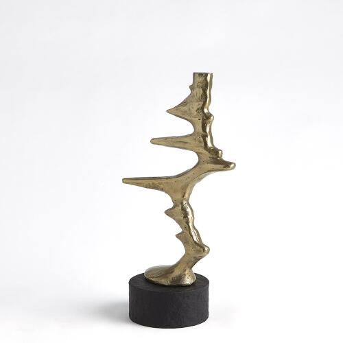 Wind Blown Sculpture-Brass