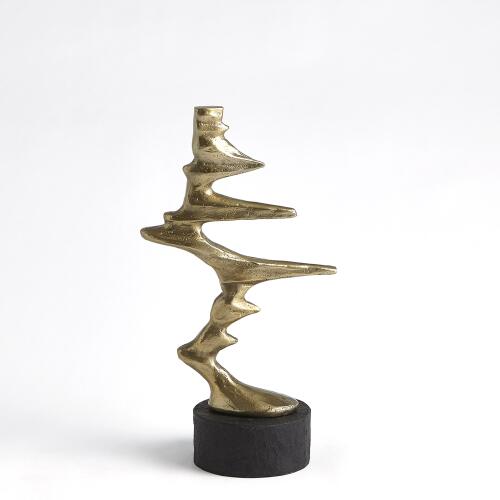 Wind Blown Sculpture-Brass
