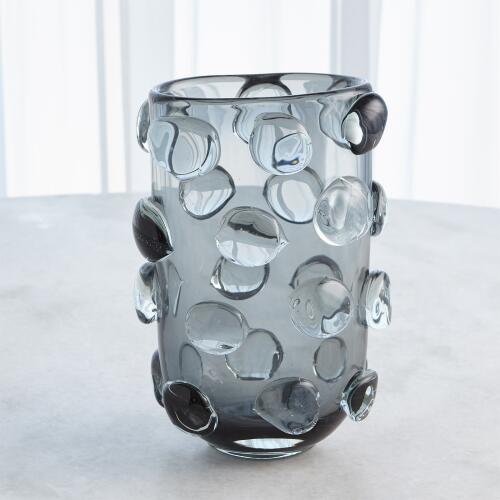 Rondelle Vase-Grey