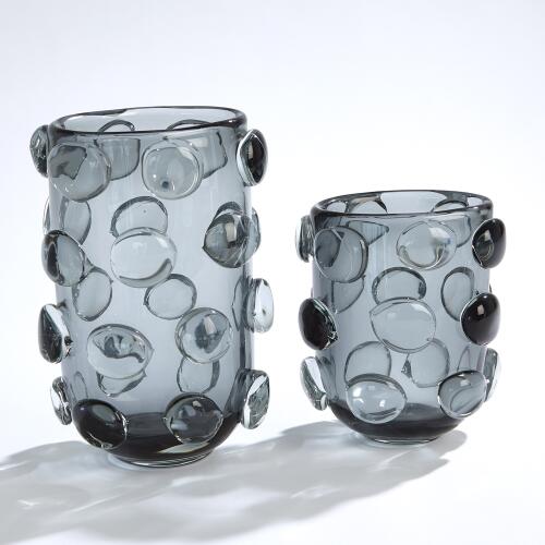 Rondelle Vase-Grey