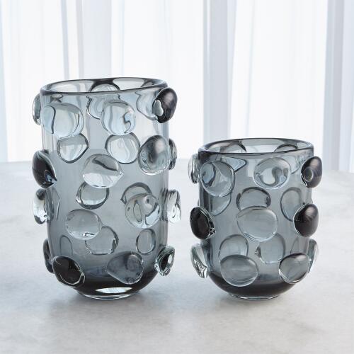 Rondelle Vase-Grey