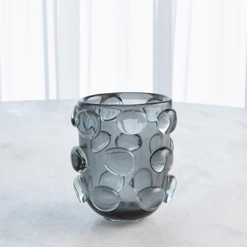 Rondelle Vase-Grey