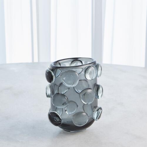 Rondelle Vase-Grey