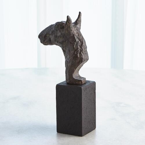 Bull Terrier Sculpture