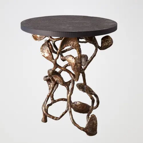 Drift Table-Faux Bronze