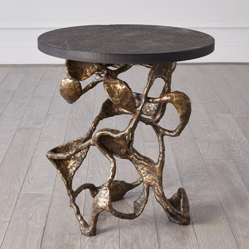 Drift Table-Faux Bronze