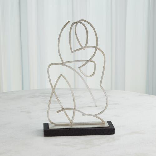 Wire Madonna-Antique Silver