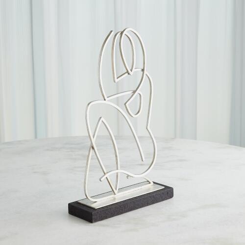 Wire Madonna-Antique Silver