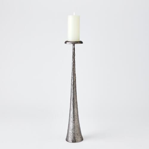 Beacon Candle Holder-Gunmetal