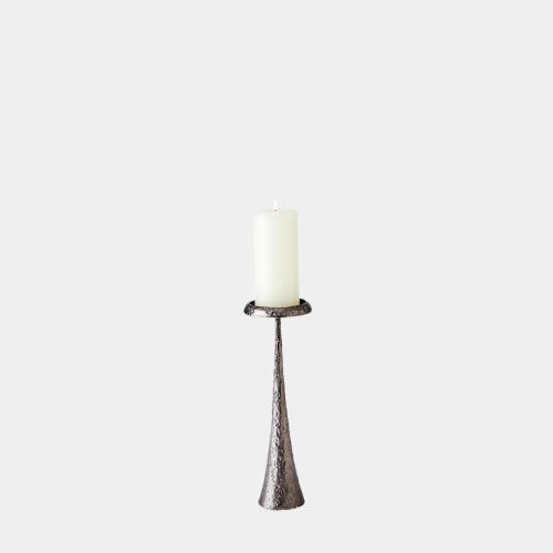 Beacon Candle Holder-Gunmetal