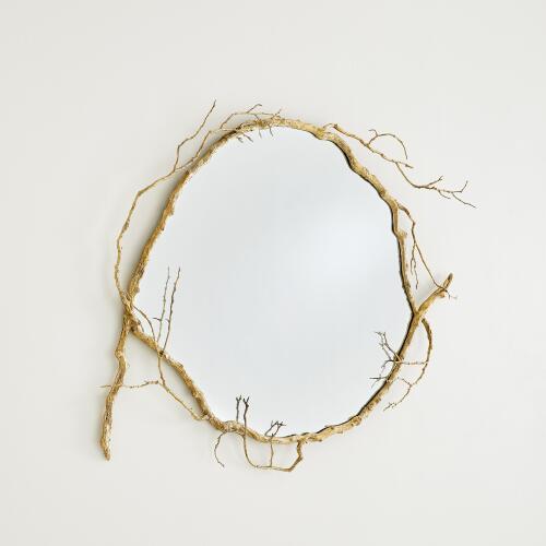 Botanica Mirror-Brass