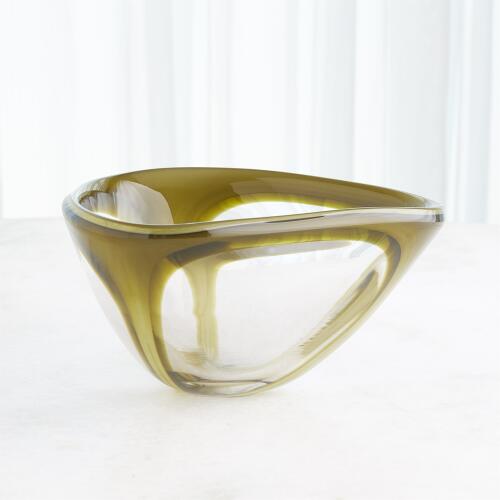 Enigma Bowl-Olive Green