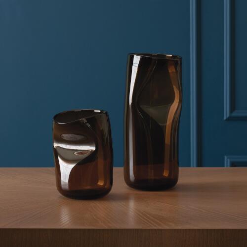 Contour Vase-Tobacco