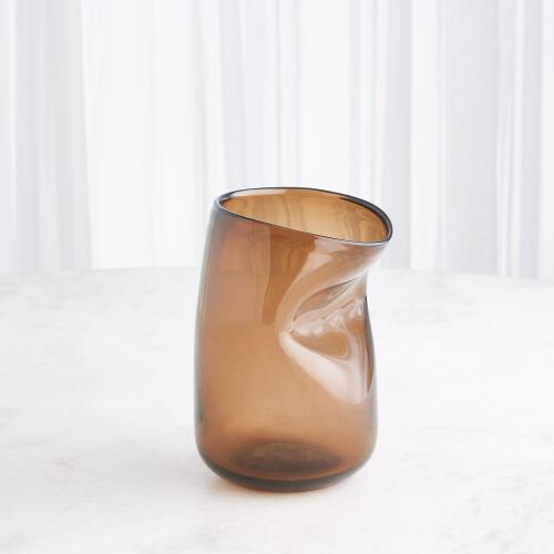Contour Vase-Tobacco