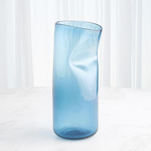 Contour Vase-Blue