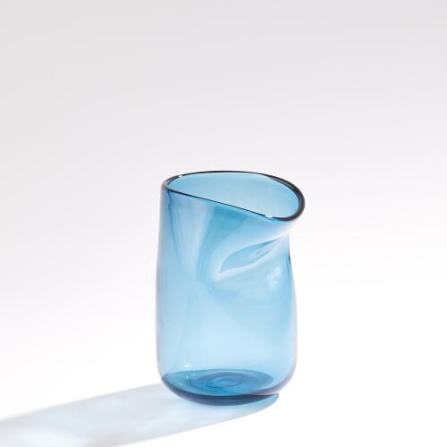 Contour Vase-Blue