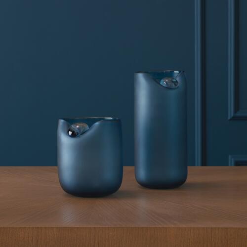 Poise Vase-Blue