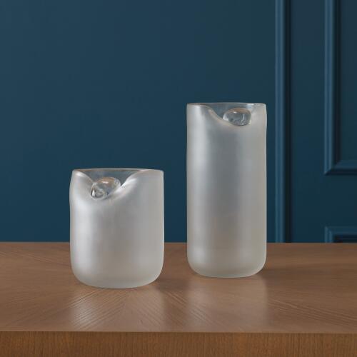Poise Vase-Frosted