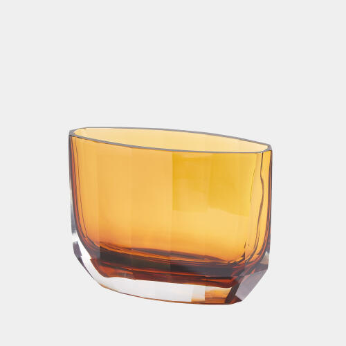 Jewel Vase-Amber
