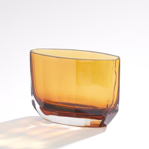 Jewel Vase-Amber