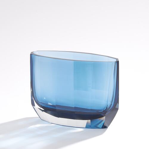 Jewel Vase-Dark Blue