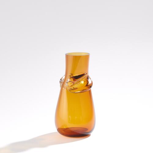 Knot Vase-Amber