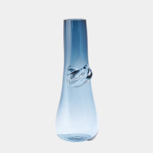 Serena Vase-Dark Blue