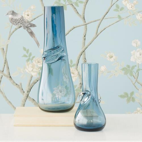 Knot Vase-Dark Blue