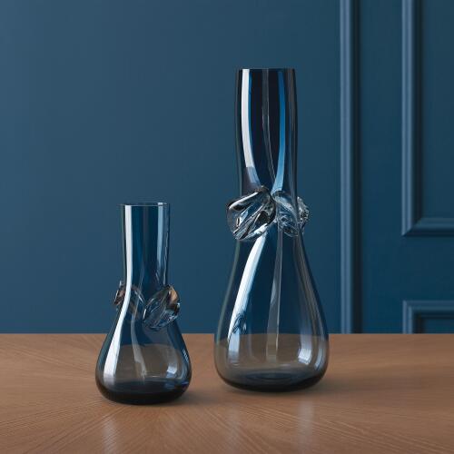 Knot Vase-Dark Blue