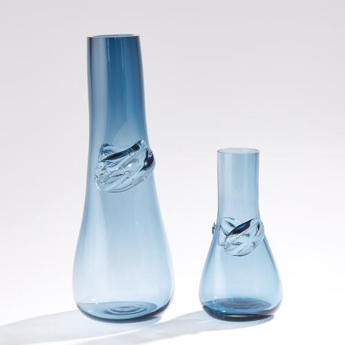 Knot Vase-Dark Blue