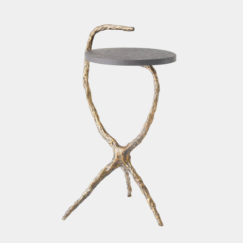 Sprig Table-Brass