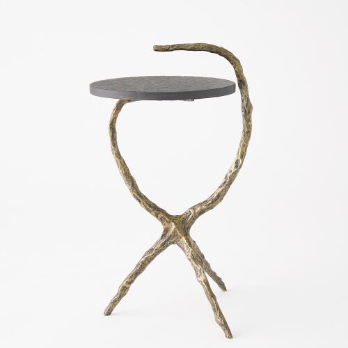 Sprig Table-Brass
