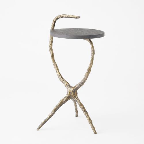 Sprig Table-Brass