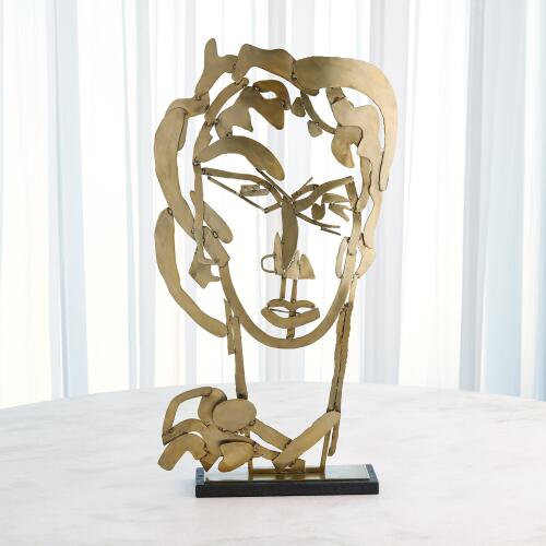 Hero Sculpture-Brass