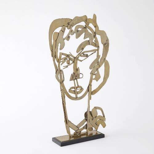 Hero Sculpture-Brass