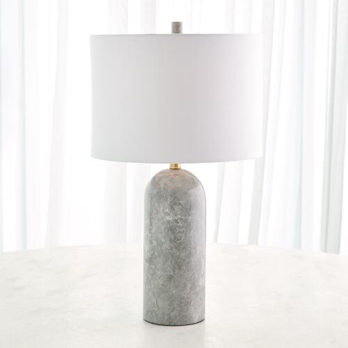 Callanish Marble Lamp-Grey-Lg