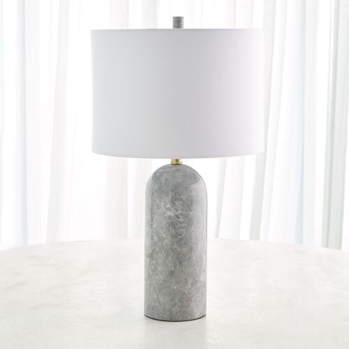 Callanish Marble Lamp-Grey-Lg