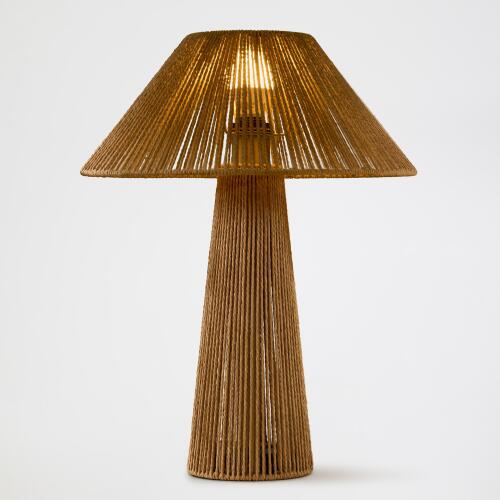 Vertical Rope Lamp-Brown