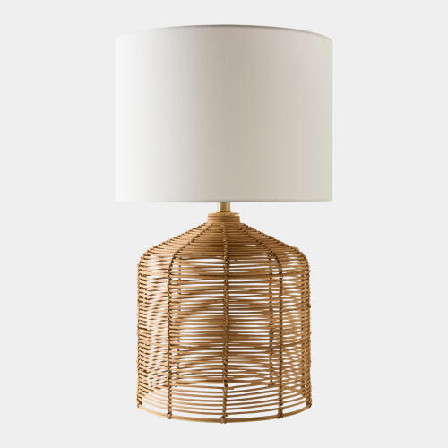 bliss rattan lamp-natural