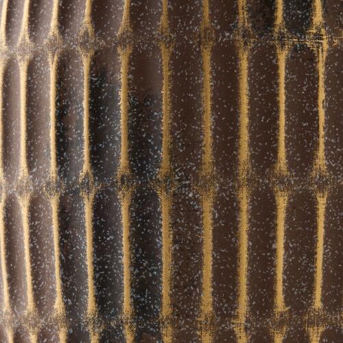 Etched Ceramic Lamp-Chocolate