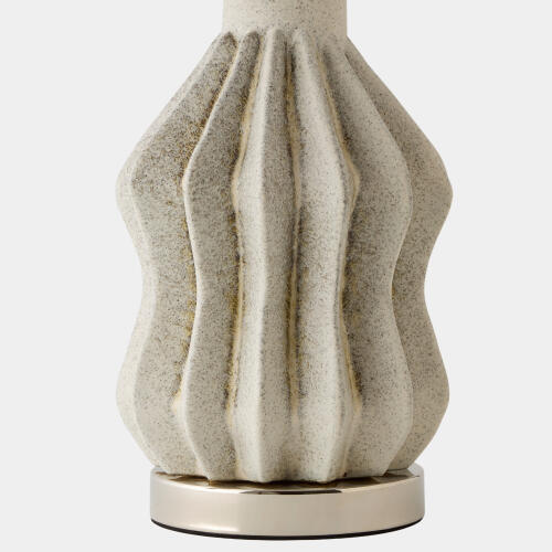 Dom Wave Ceramic Lamp